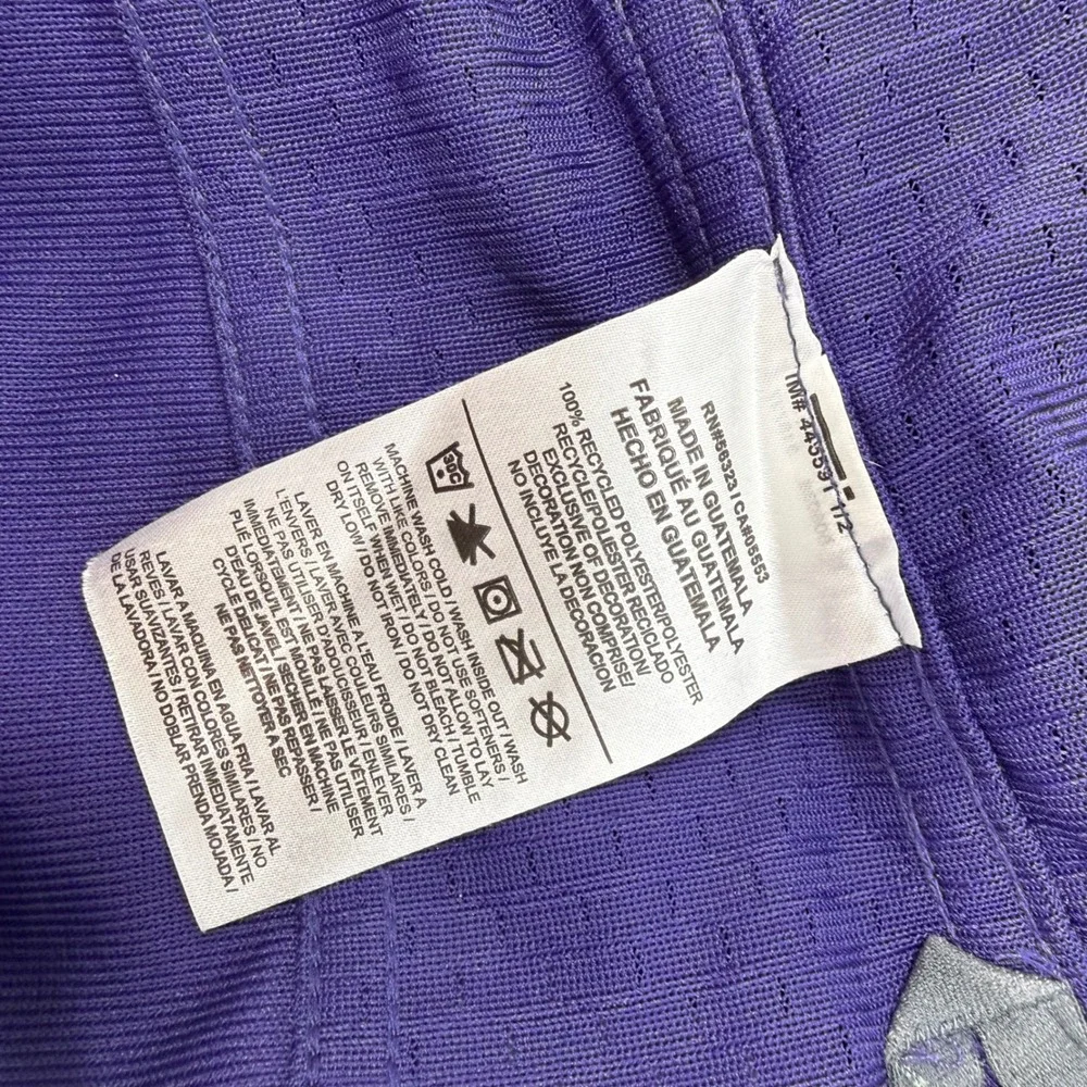 Nike Baltimore Ravens Justin Tucker 9‎ NFL Jersey Women's Small Purple On Field